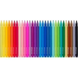 Набор фломастеров Faber-Castell Grip 155335, 30 шт Набор фломастеров Faber-Castell Grip 155335, 30 шт