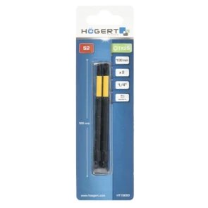 Бита ударная Hogert HT1S693, TX25x100 мм, 2 шт Бита ударная Hogert HT1S693, TX25x100 мм, 2 шт