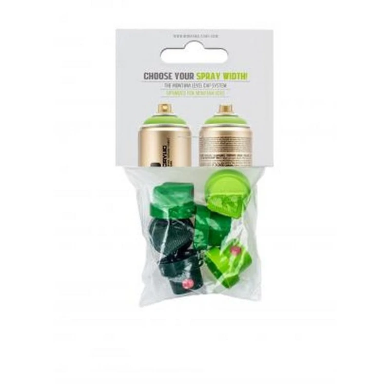 Набор насадок Montana Cap Set Level 1-6 для аэрозольных баллончиков, 6шт Набор насадок Montana Cap Set Level 1-6 для аэрозольных баллончиков, 6шт