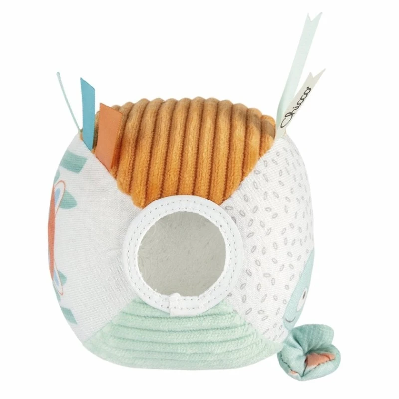 Мягкая игрушка Chicco My Sweet Doudou Panda & Chamaleon Ball, 0-6 месяцев, разноцветный