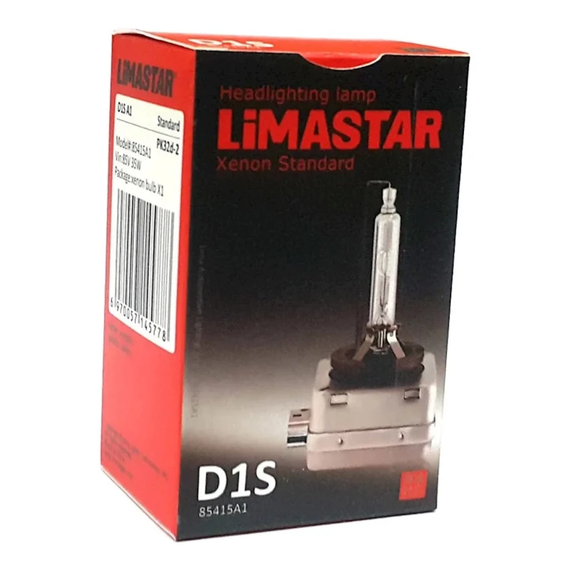 Ksenon lampa Limastar D1S 85419A1, 85V 35W 6000K, PK32D-2
