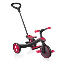 Üçtəkərli velosiped Globber Explorer Trike 4 in 1 Red