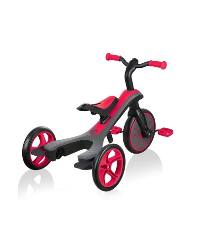 Üçtəkərli velosiped Globber Explorer Trike 4 in 1 Red