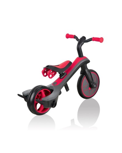 Üçtəkərli velosiped Globber Explorer Trike 4 in 1 Red