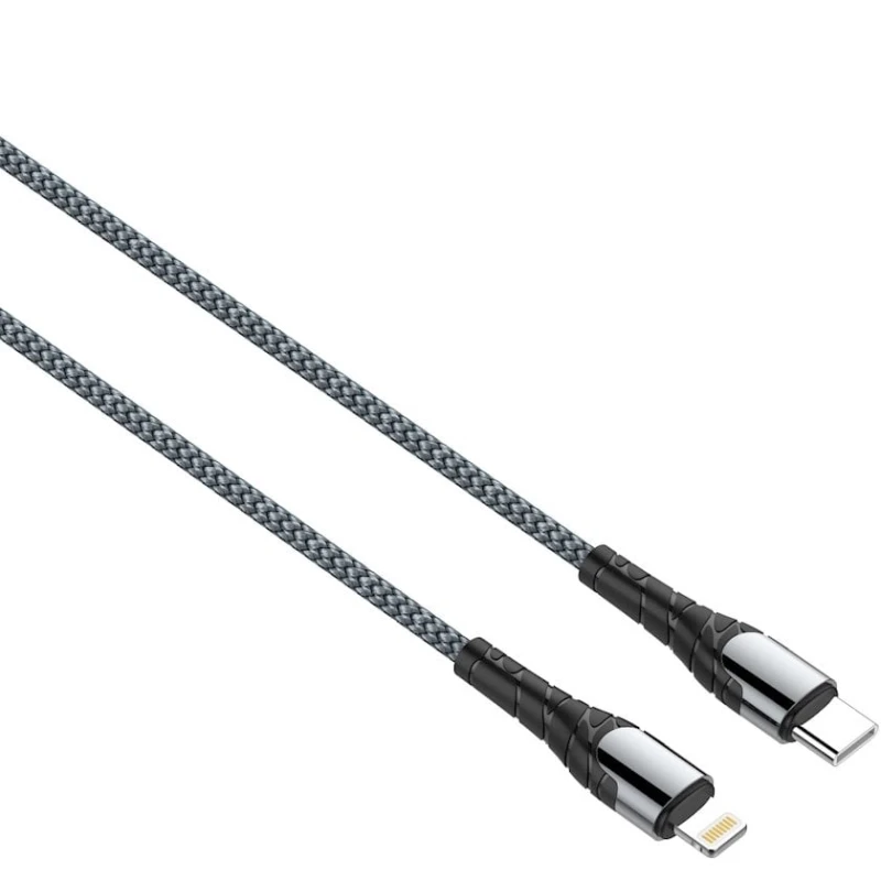 Кабель USB LDNIO LC111 Standard PD Data Cable 18W, Черный/Серый Кабель USB LDNIO LC111 Standard PD Data Cable 18W, Черный/Серый