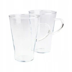 Набор чашек для латте Termisil стекло, прозрачный, 2 шт, 400 мл