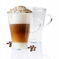 Набор чашек для латте Termisil стекло, прозрачный, 2 шт, 400 мл