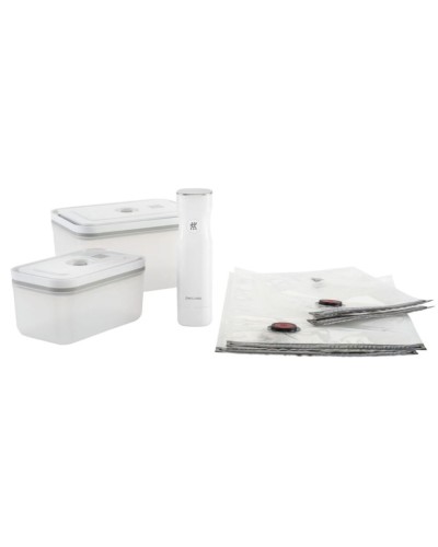 Vakuum dəsti Zwilling Fresh & Save 368070070, plastik, ağ, 7 parça