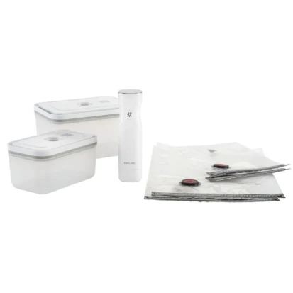 Вакуумный набор Zwilling Fresh & Save 368070070, пластик, белый, 7 предметов Вакуумный набор Zwilling Fresh & Save 368070070, пластик, белый, 7 предметов
