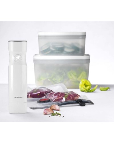 Vakuum dəsti Zwilling Fresh & Save 368070070, plastik, ağ, 7 parça