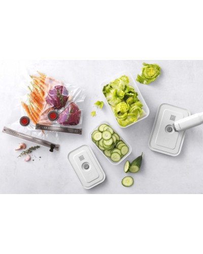 Vakuum dəsti Zwilling Fresh & Save 368070070, plastik, ağ, 7 parça