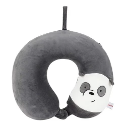 U şəkilli boyun yastığı Miniso We Bare Bears, boz, 30x28 sm