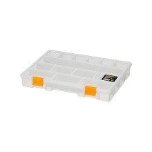Alətlər üçün qutu Rtrmax RCORG13, 324x247x51 mm, plastik, şəffaf