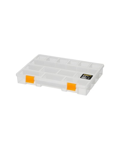 Alətlər üçün qutu Rtrmax RCORG13, 324x247x51 mm, plastik, şəffaf