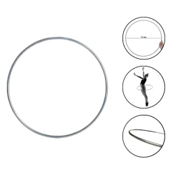 Halqa Gymnic 1164dəmir, gümüşü, 75 sm, 900 q