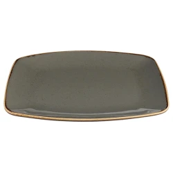 Тарелка Porland Seasons 04ALM004575, 27 см, фарфор, серый