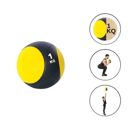 Tibbi top WS0358, sintetik kauçuk, sarı, 1 kq