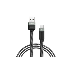 Кабель Remax RC-C086 USB to Type-C Black/Gray, 1 м