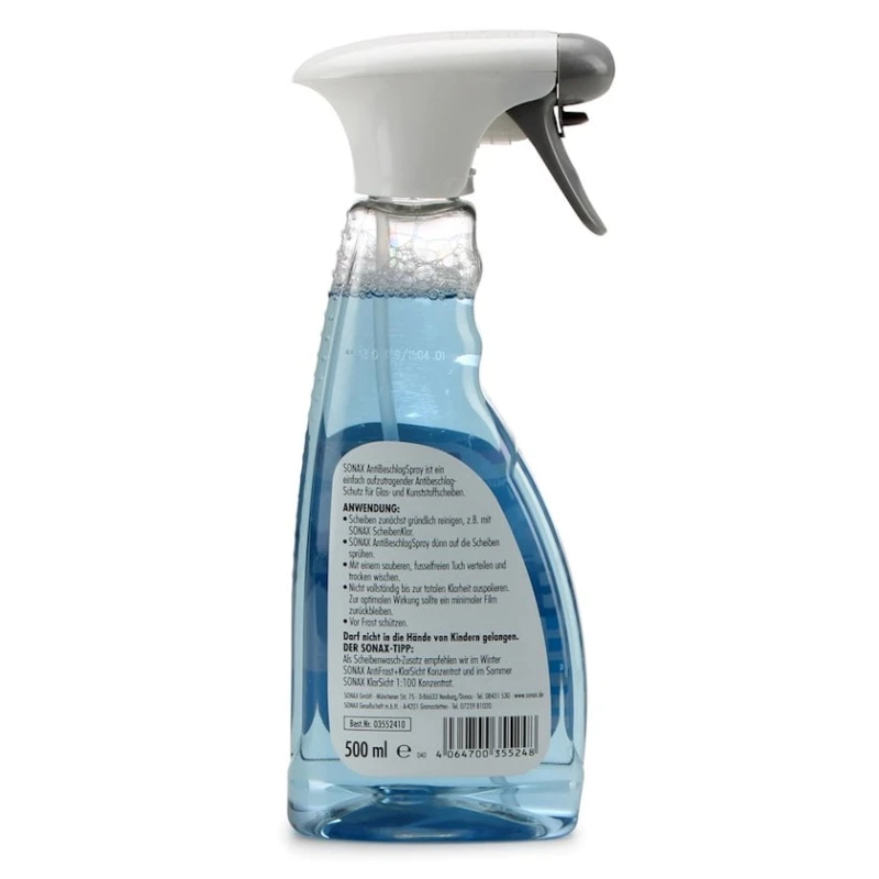 Средства от запотевания Sonax Anti Mist Spray, 500 мл Средства от запотевания Sonax Anti Mist Spray, 500 мл
