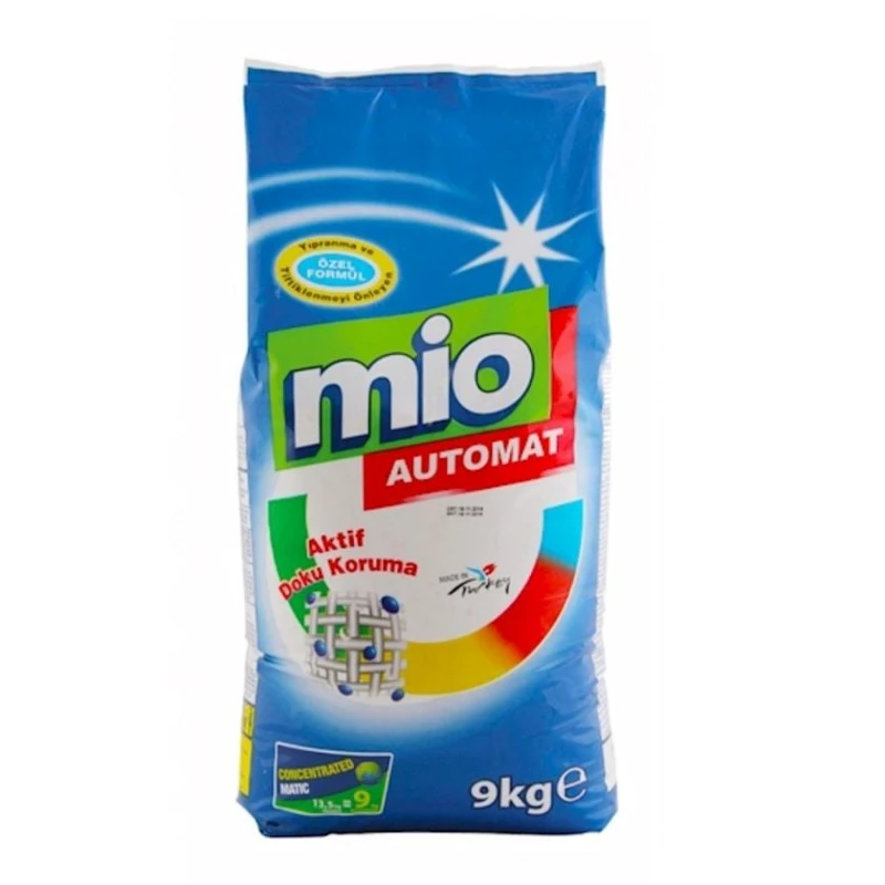 Стиральный порошок Mio Matik для белого белья, автомат, 9 кг