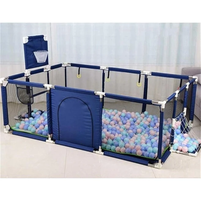 Игровой манеж 012, полиэстер, синий