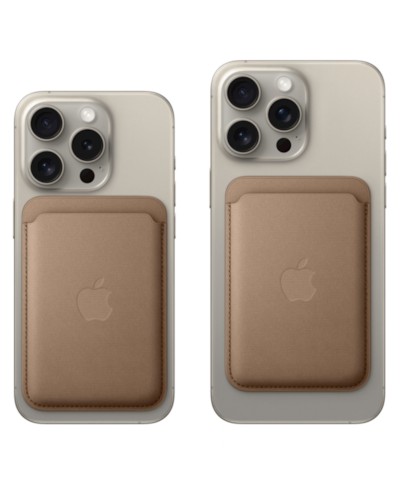 Kartlar üçün çexol Apple iPhone FineWoven Wallet with MagSafe - Taupe Model A3131 (MT243ZM/A)