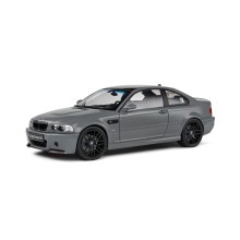 Maşın Solido Diecast BMW E46 M3 Coupe Streetfighter Grey 1:18