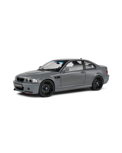Maşın Solido Diecast BMW E46 M3 Coupe Streetfighter Grey 1:18