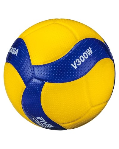 Voleybol topu Mikasa W300V, sarı/göy