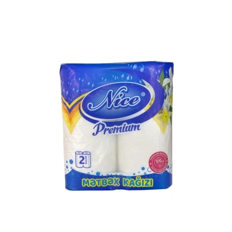 Mətbəx üçün kağız dəsmal Nice Premium SE543, 2 rulon Mətbəx üçün kağız dəsmal Nice Premium SE543, 2 rulon