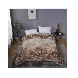 Плед-покрывало Annaberry PH-100020, 220x240 см, двуспальное, велсофт, коричневый