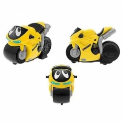 Мотоцикл Chicco Дукати, 9x13 см, пластик, желтый