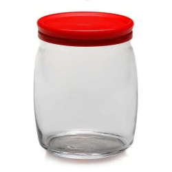 Банка для хранения продуктов Pasabahce Cesni, 940 мл, стекло/пластик, прозрачный