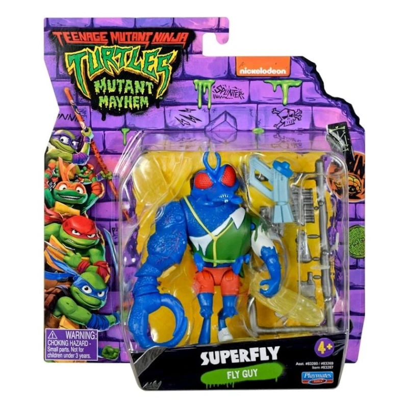 Fiqur Playmates Toys Teenage Mutant Ninja Turtles Mutant Mayhem 83287WLE, məhsul çeşiddə