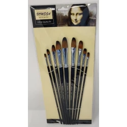 Набор кистей Bomeigia для акварельной и акриловой краски, 9 шт