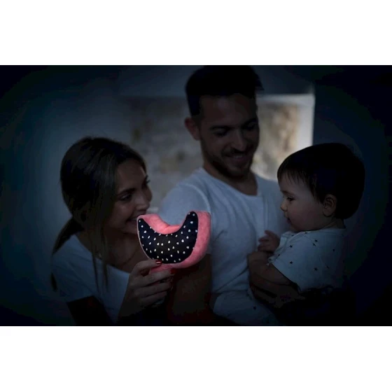 Детский ночник Miniland Wandy Moon 89363, розовый Детский ночник Miniland Wandy Moon 89363, розовый