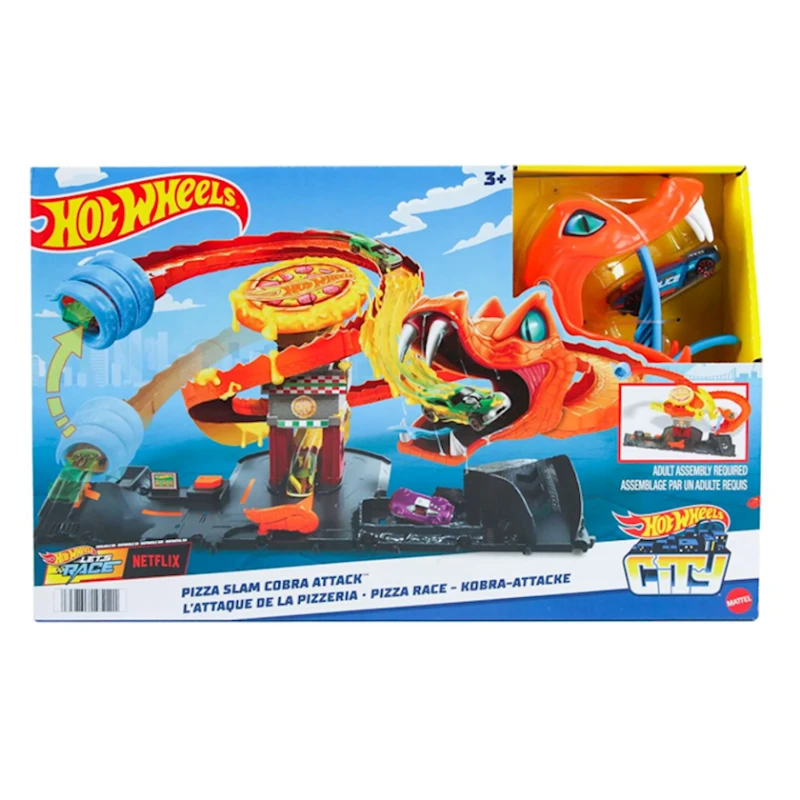 Игровой набор Mattel Hot Wheels City Cobra Attack HTN81