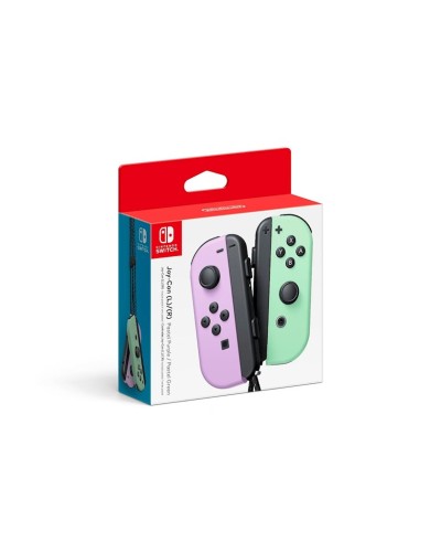 Qeympad Nintendo Switch Joy-Con Controllers Pastel Purple/Pastel Green