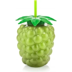 Borucuqlu stəkan NH_QL, 1000 ml, plastik, yaşıl