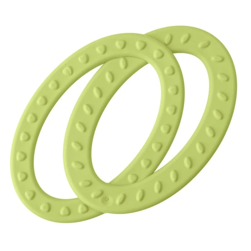 Diş çıxaran oyuncaq dişlər üçün Пластишка Восьмерка, 4+, yaşıl