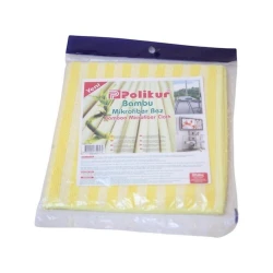 Təmizləmə üçün salfet Polikur Bamboo, 40x40 sm, mikrofibra