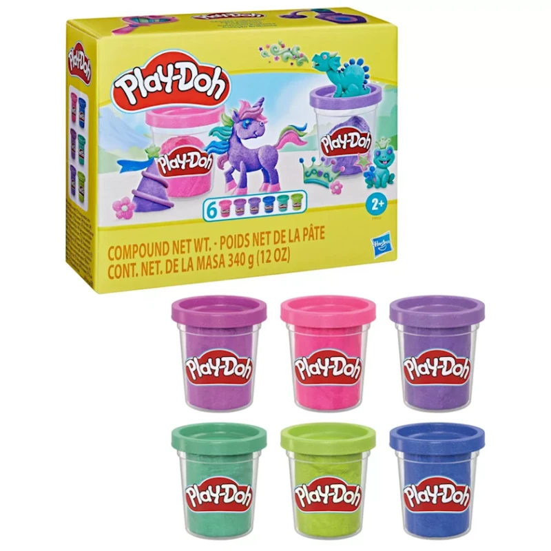 Набор для лепки Hasbro Play-Doh F9932 Sparkle Compound Collection, 2+ лет