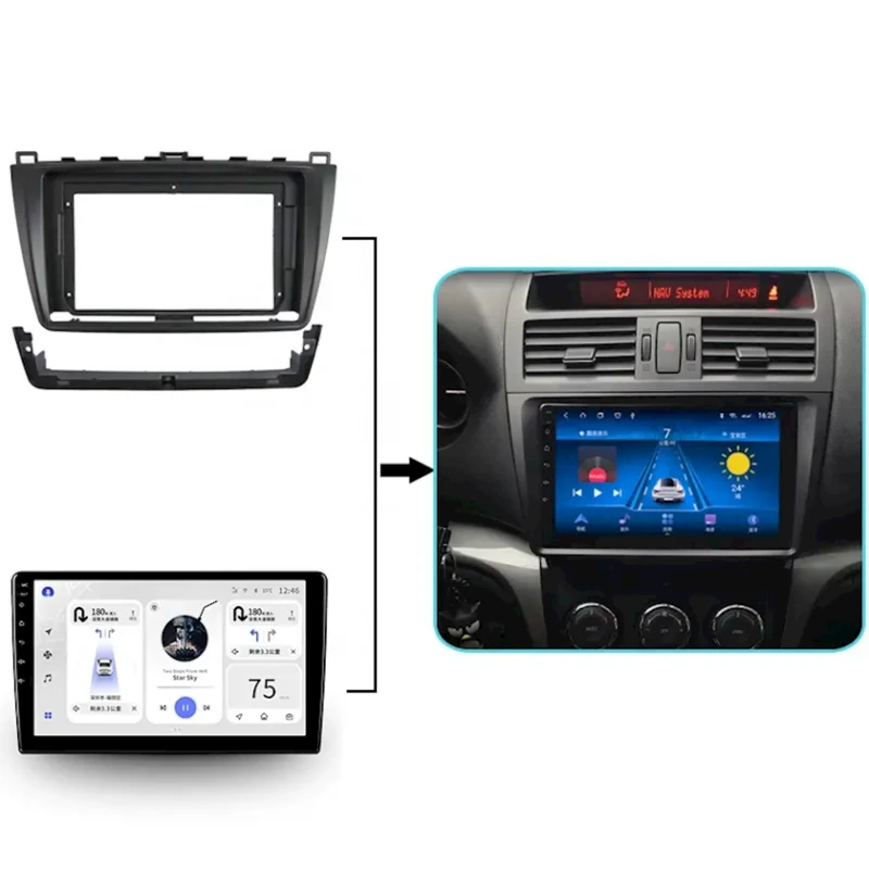 Автомобильный монитор NAVO Mazda 6 2008-2013 Автомобильный монитор NAVO Mazda 6 2008-2013