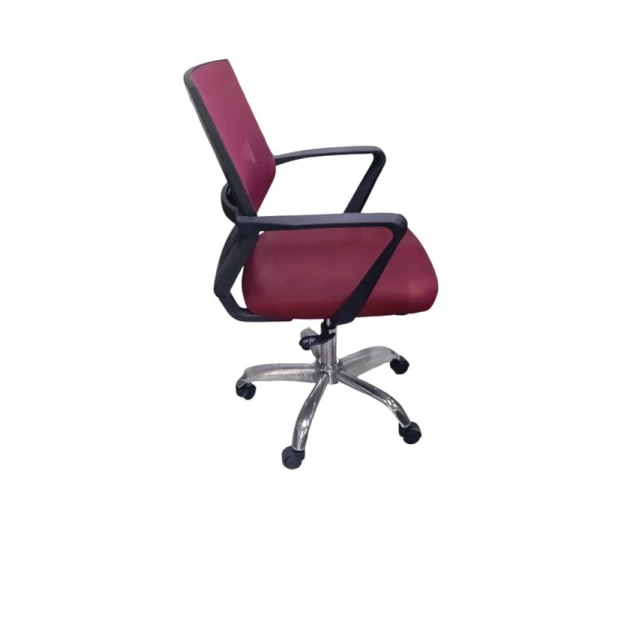Офисное кресло YS 718, бордовое Офисное кресло YS 718, бордовое