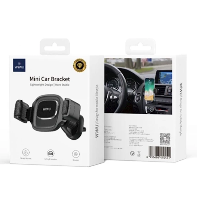 Автомобильный держатель для телефона Wiwu CH009 Black