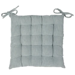 Подушка для стула JYSK Gullrisp, 40x40x5 см, полиэстер, голубой