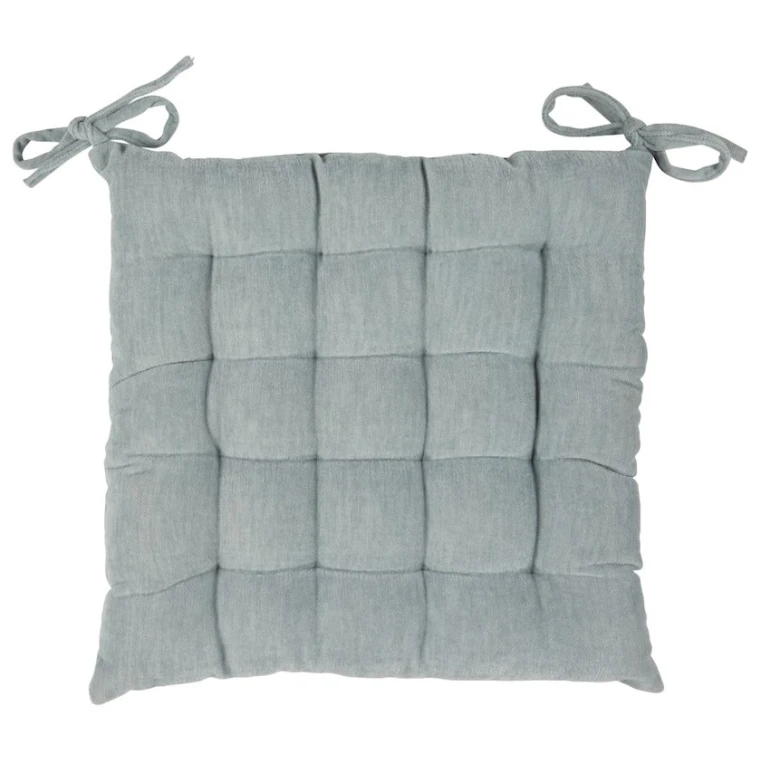 Подушка для стула JYSK Gullrisp, 40x40x5 см, полиэстер, голубой Подушка для стула JYSK Gullrisp, 40x40x5 см, полиэстер, голубой