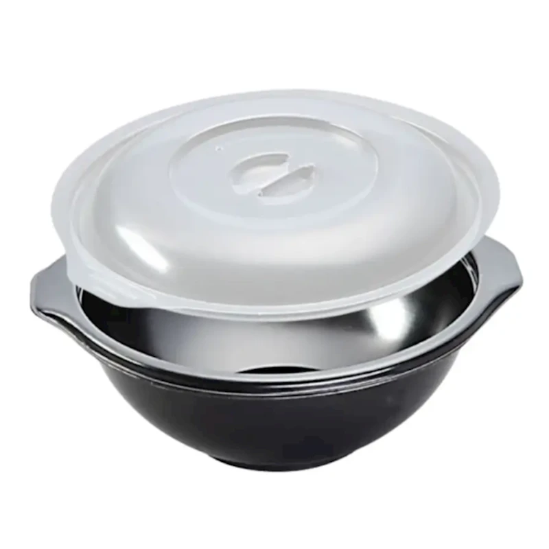 Набор одноразовый посуды для супа Loyal 8346495757, полипропилен, 15х6 см, черный, 50 шт Набор одноразовый посуды для супа Loyal 8346495757, полипропилен, 15х6 см, черный, 50 шт