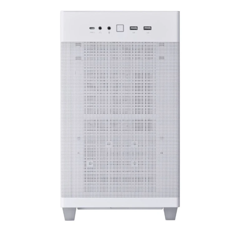 Корпус для настольного компьютера Asus Prime AP201 Tempered Glass mATX w/o PSU White (90DC00G3-B39010)