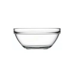 Салатница Pasabahce Chefs, круг, 14 см, 595 мл, стекло, прозрачный